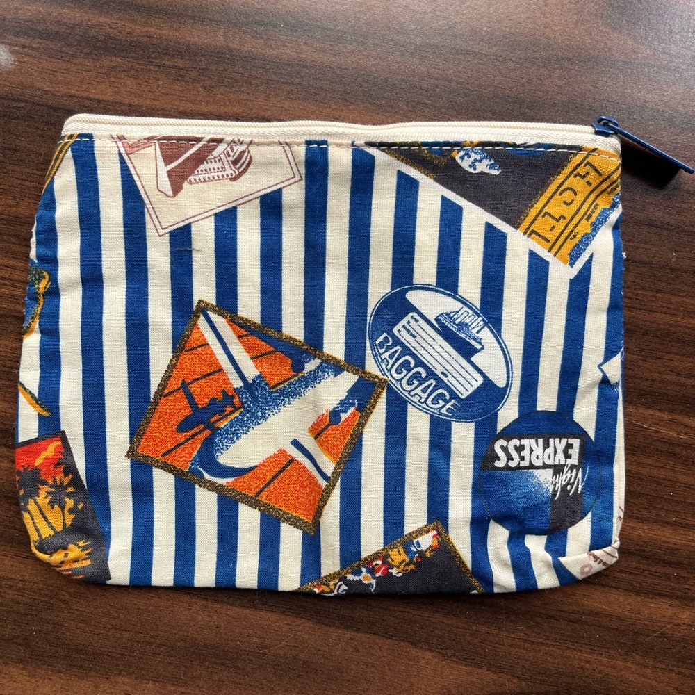 Vintage Estee Lauder Travel Design Makeup Cosmetic Bag